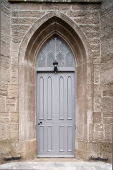 Detail of entrance door.