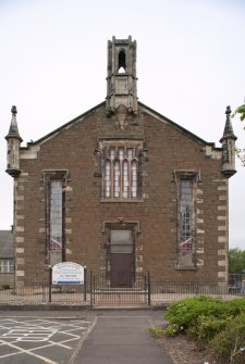 View of south east (principal) elevation of Fullarton Parish Church.