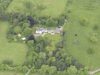 Oblique aerial view of Drummonie House, taken from the SSE.