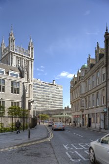 View from north looking down Gallowgate to St Nicholas House.