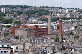 View from south east of Broadford Works, taken from St Nicholas House.