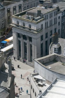 View of Royal Bank of Scotland on Union Street, taken from St Nicholas House.