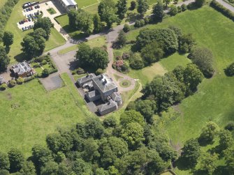 Oblique aerial view of Alderston House, taken from the W.