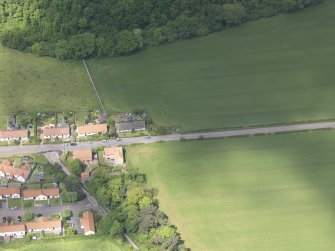 Oblique aerial view of Rood Well Stenton, taken from the SE.