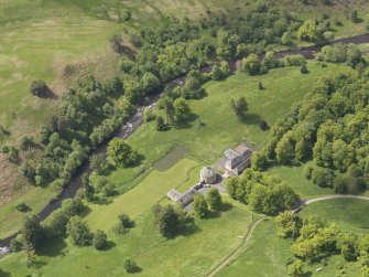 Oblique aerial view of The Retreat Estate, taken from the ENE.