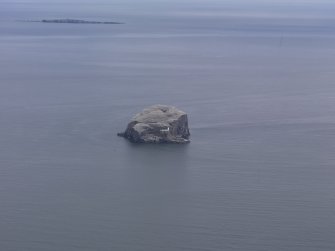Oblique aerial view of the Bass Rock, taken from the S.