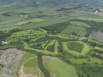 Oblique aerial view of Hirsel Golf Course, taken from the N

General oblique aerial view of Coldsrteam centred on Hirsel Golf Course, taken from the NE.