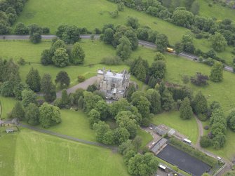 Oblique aerial view of Glemayne House, taken from the NW.
