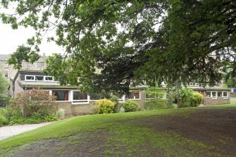 Thirlestane House. View from NNE.