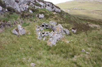 View of hut (c), taken from the S.