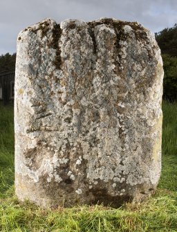 View of Pictish cross slab