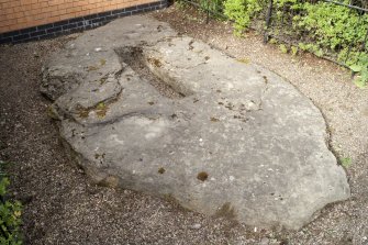 View of socket stone