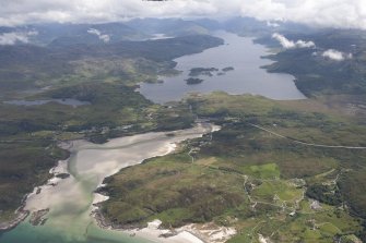 General oblique view of Morar, looking to the E.