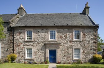 General view of 2 Upper Union Street, Rothesay, Bute, from NW