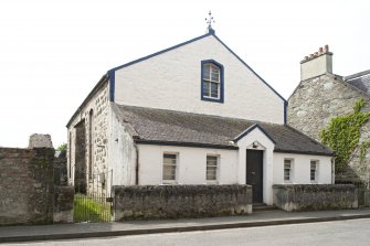 General view of Gaelic Church, Russell Street, Rothesay, Bute, from NE