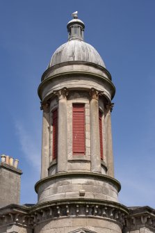 Detail of turret above main entrance