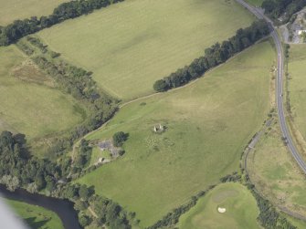 Oblique aerial view of Horsburgh Castle, taken from the SE.