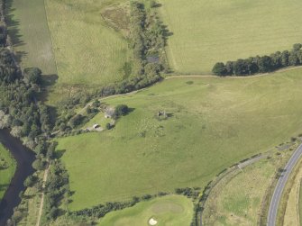 Oblique aerial view of Horsburgh Castle, taken from the E.