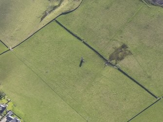 Oblique aerial view of Wrae Castle, taken from the N.
