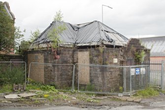 View of west entrance pavillion from South East.