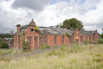 Building to south of gate lodges. View from South West.