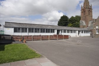 View of HORSA huts from South East.