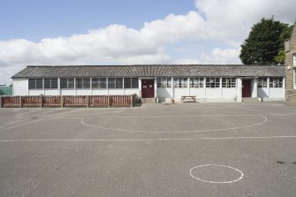 View of HORSA huts from East.