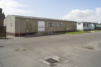 View of huts from North East.