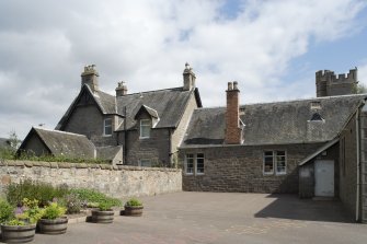 View of school building from North West.