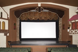 Interior view of the Picture House Cinema, Campbeltown, showing auditorium from north east.
