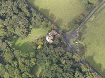 Oblique aerial view of Easterheughs House, looking to the NW.