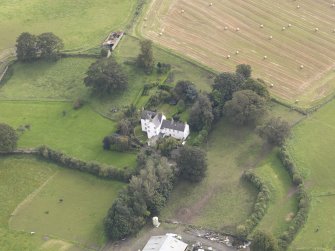 Oblique aerial view of Crichton House, looking to the SE.