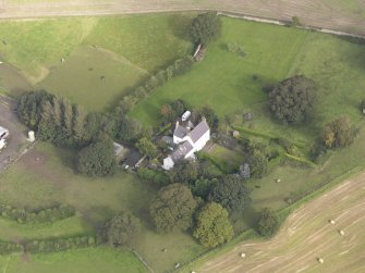 Oblique aerial view of Crichton House, looking to the NNE.