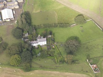 Oblique aerial view of Crichton House, looking to the NNW.