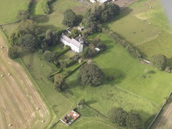 Oblique aerial view of Crichton House, looking to the NW.