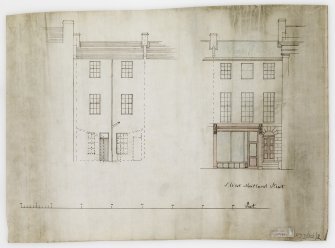 Elevations.
Title: 5 West Maitland Street.