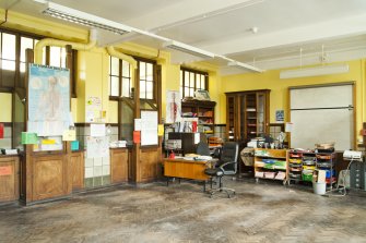 Interior. General view of classroom 10, ground floor.