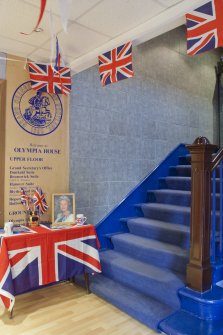 Interior. General view of entrance hall from doorway.