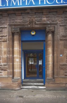 General view of doorpiece.