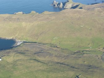 Oblique aerial view of Swinland, looking NW.