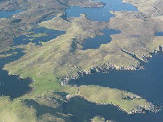 General oblique aerial view of Vementry, looking SW.