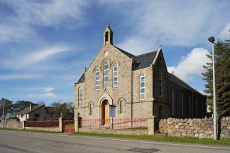 General view of Aultbea Free Church, taken from the south east.