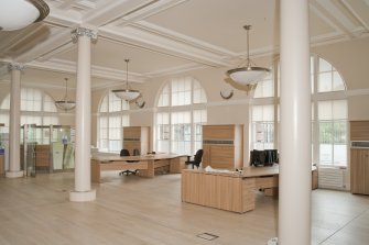 Interior. General view of east reception area.