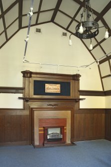 Interior. Church office, view from east