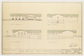 Elevations of proposed new licensed premises at Hillhouse Road