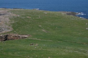 The sheepfold, with Fianuis beyond, taken from the SW.