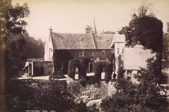  View of Hawthornden Castle, Midlothian from S.
Titled: Hawthornden 3723 G.W.W.
PHOTOGRAPH ALBUM NO 195: PHOTOGRAPHS BY G W WILSON & CO