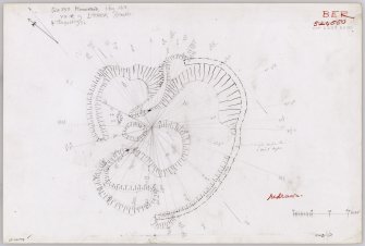 Plane-table survey: settlement at Hog Hill.