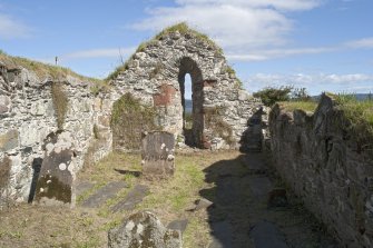 View from west.
