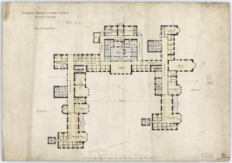 Plan of ground floor.